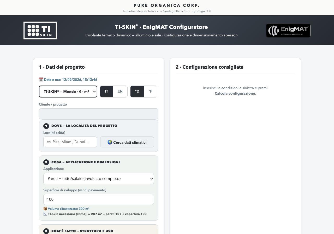 Il configuratore tiskin.app